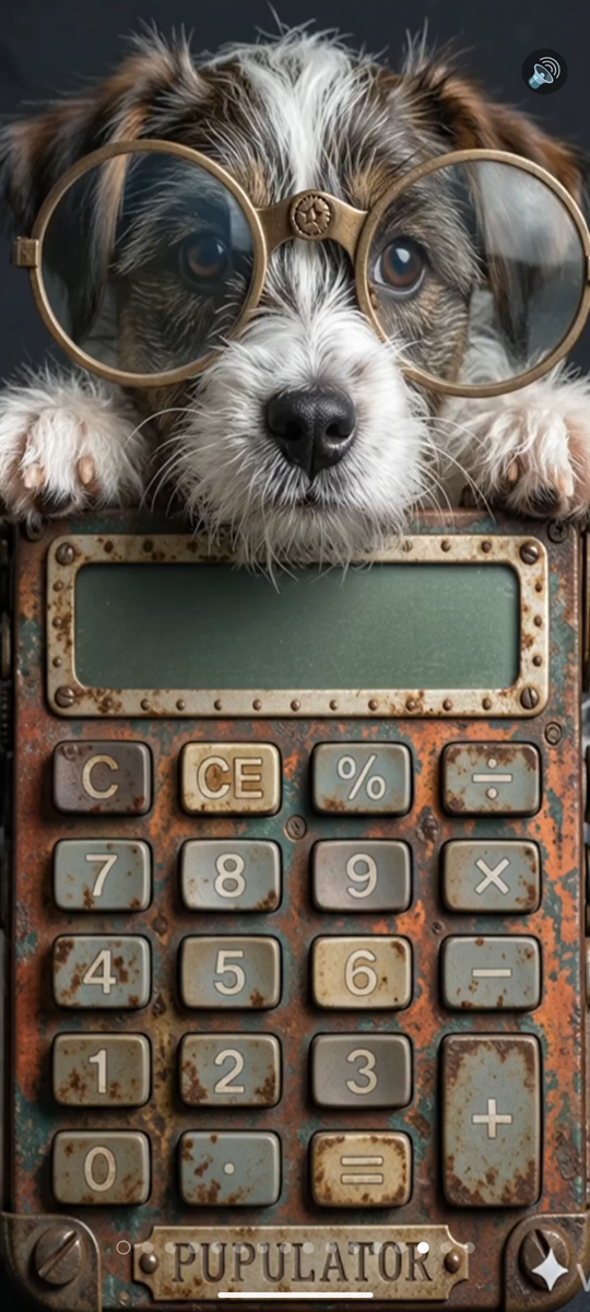 Tramp skin - industrial steampunk calculator